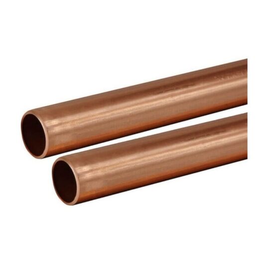 Buyaparcel - Copper Tube 15mm 2 x 1m Lengths bs EN1057 R250 British Copper Pipe 2000mm 200cm
