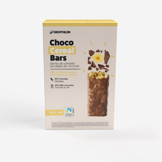 Coated Cereal Bar X10 - Chocolate Banana