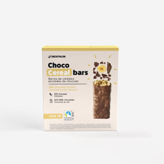 Coated Cereal Bar X6 - Chocolate Banana