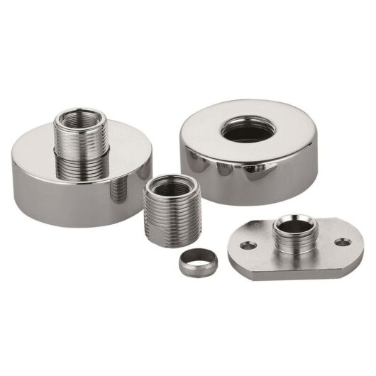 Exposed Round Shower Valve Fast Fit Fitting Kit Easy Plumb - For Triton Mira