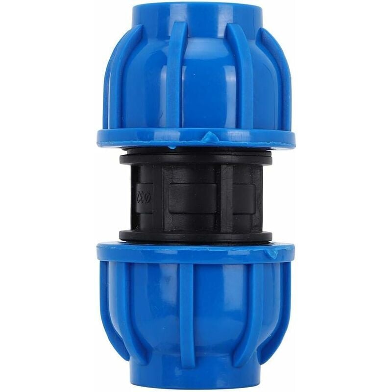 4Pcs pe Plastic Straight Connector 32mm to 32mm Water Pipe Adapter Straight Connector Water Pipe Fitting Tube Connectors