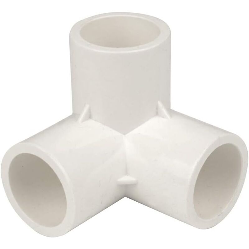 10pcs 32mm PVC 3-way fittings, water pipe fittings, three-dimensional T-fittings