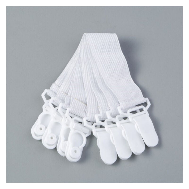 8Pcs Sheet Straps Suspenders Band Adjustable Bed Corner Holder Elastic Fasteners Clips Grippers Mattress Cover Fitted Sheet