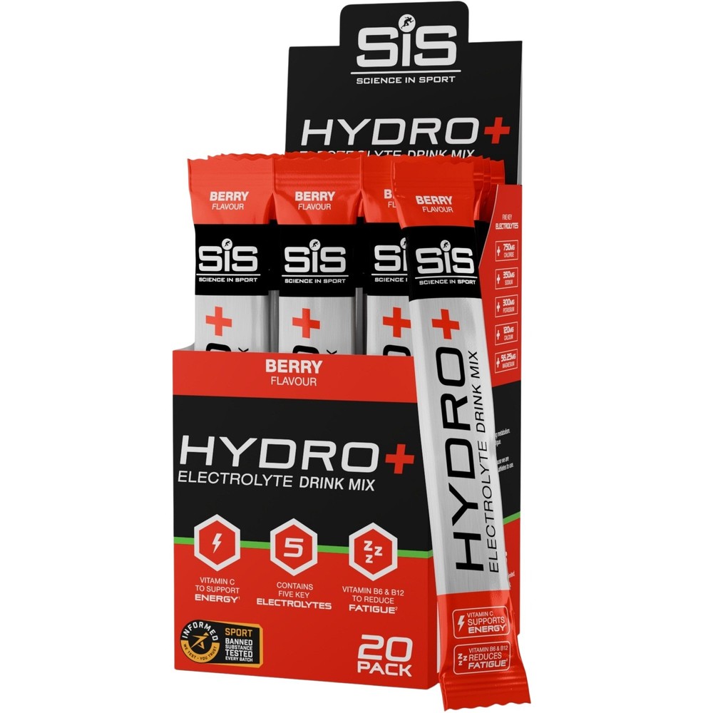 Science in Sport Hydro+ Stick Powder - Box 20 x 4.5g