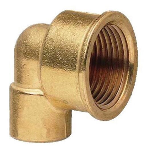 Thermador 90GC1412 - 90° Elbow Brass Fitting to weld F3/8" - ⌀14 mm (10pcs)