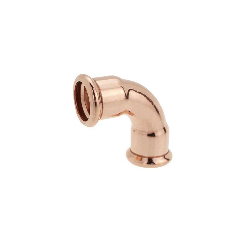 15mm Copper Press Fit 90 Degree Elbow WRAS Crimp Fitting