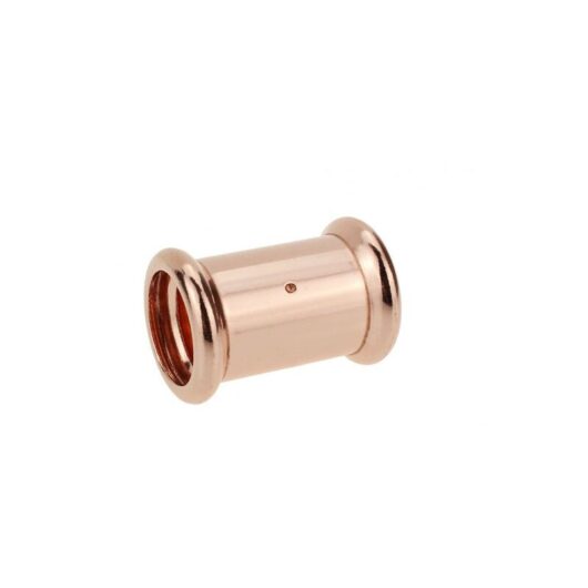 x1 15mm Copper Press Fit Straight 15mm Connector WRAS Crimp Fitting