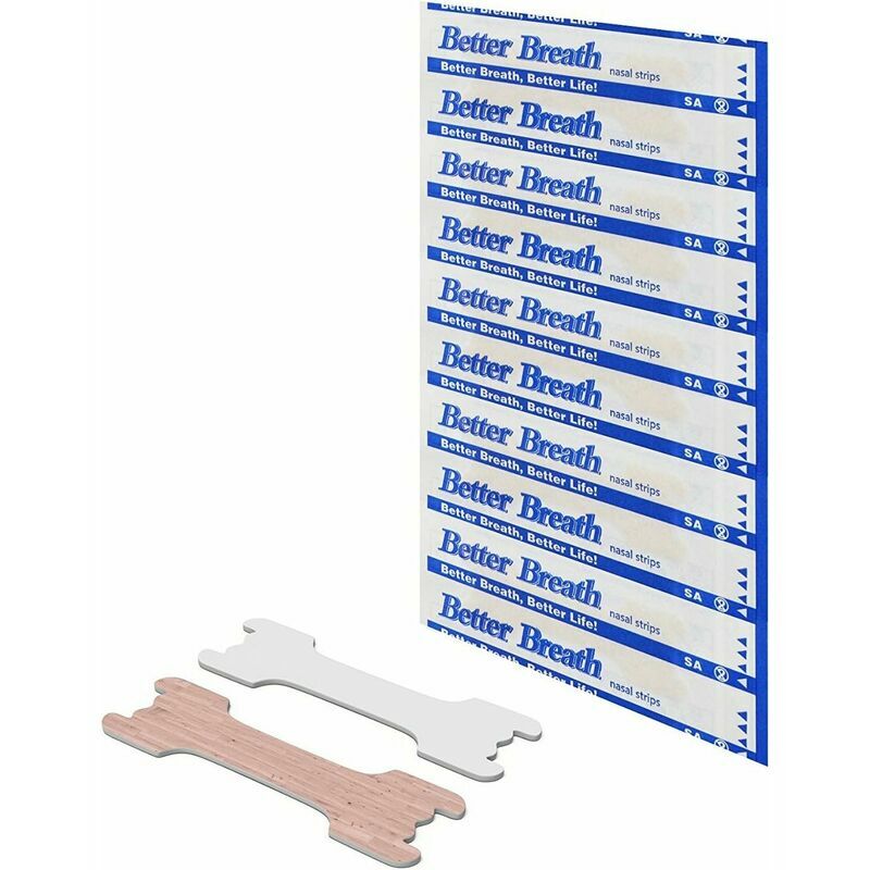 Dewdat - Large Nose Patches x100 Nose Strips Stop Snoring & Help You Breathe Straight Through Your Nose High quality nasal plaster snore stopper that