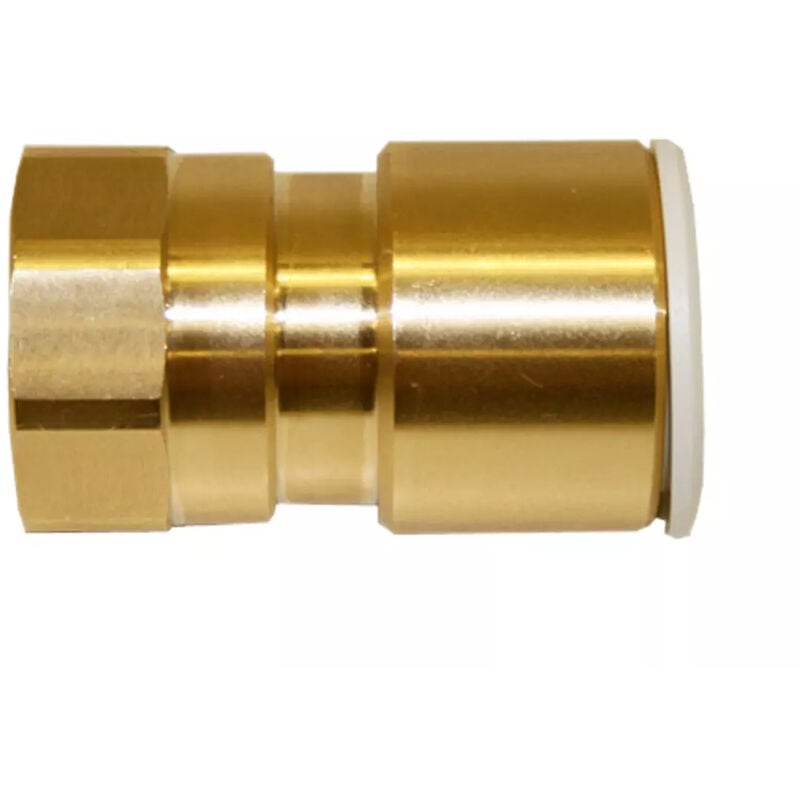 John Guest Speedfit - Brass Coupler 15mm x 1/2' Male bsp (Pack of 5)