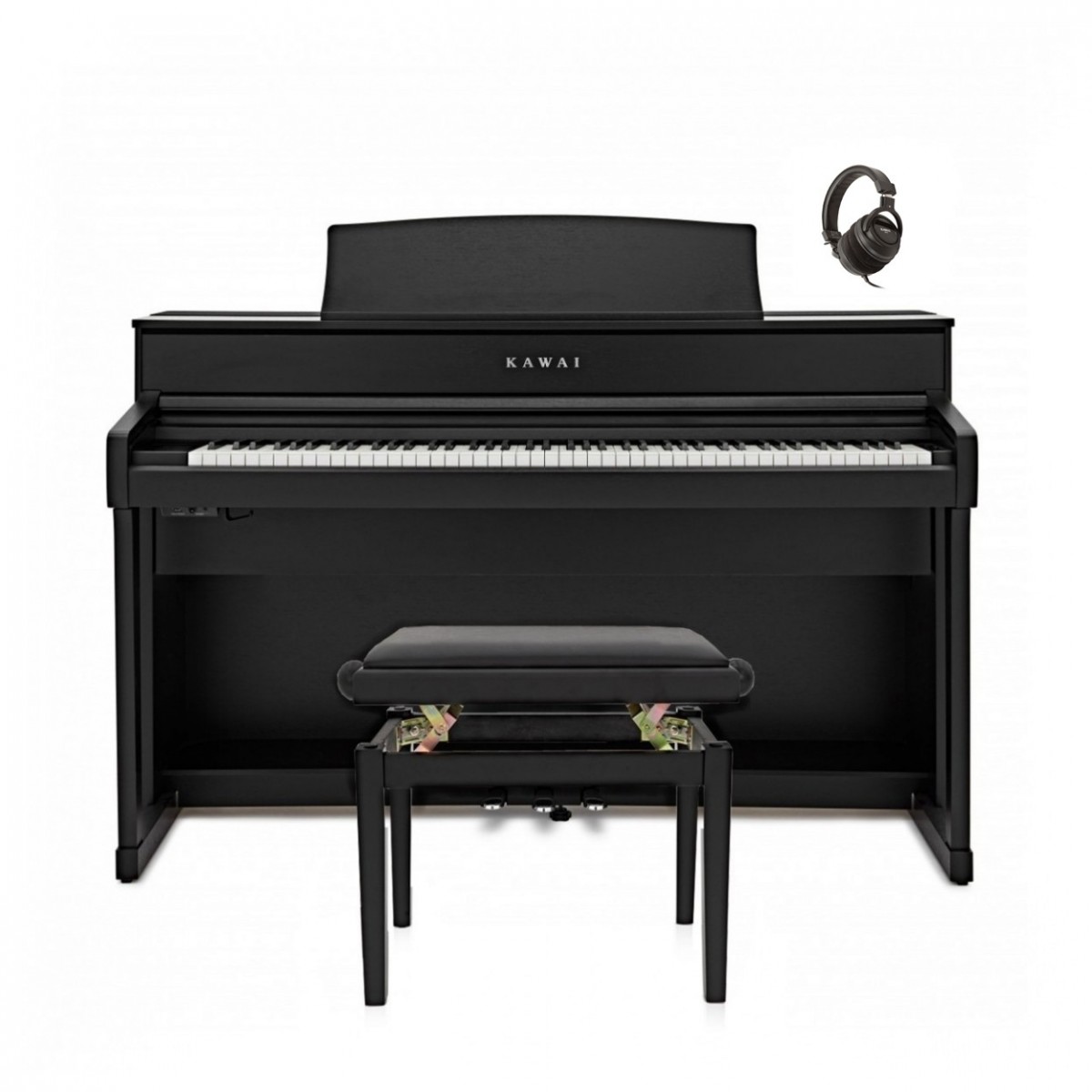 Kawai CA701 Digital Piano Package Satin Black
