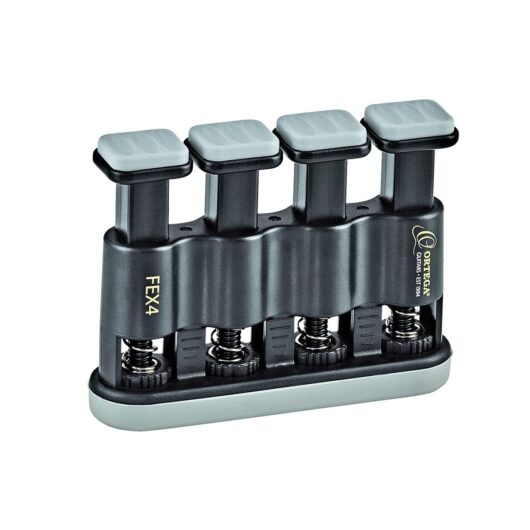 Ortega Adjustable Finger Exerciser Grey & Black