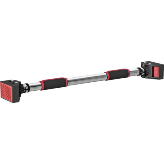 Sportnow - Pull Up Bar Doorway, 75-92cm Length Adjustable, Max Load 200kg