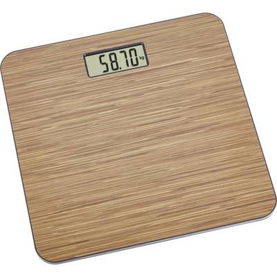 TFA Dostmann RUMBA Bathroom scales Digital Weight range=150 kg Wood