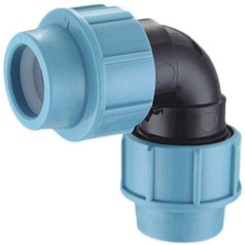 90 Degree Elbow Fitting for pe Pipe Female Thread For indoor and outdoor use in water supply and irrigation systems Max pressure 16bar 25mm