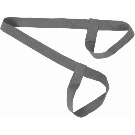 Adjustable Yoga Mat Sling Strap Portable Carrier Belt Sports Gym (Grey) - Groofoo