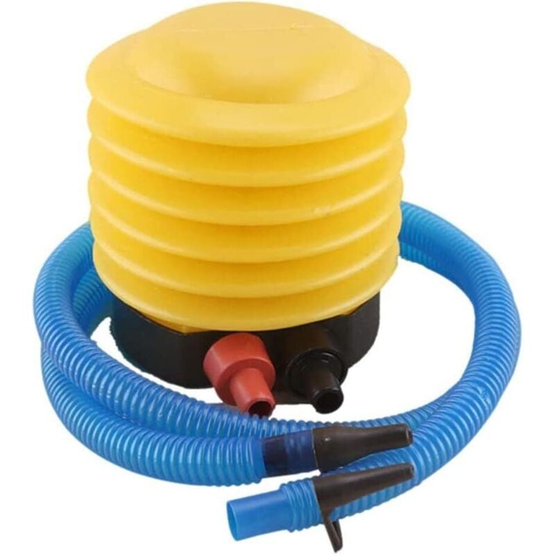 Foot Pump, Pump Inflator Dinghy Pump Portable Foot Pump Plastic Bellows Foot Pump Adult Unisex for Yoga, Mattress, Inflatable Boat, Exercise Ball