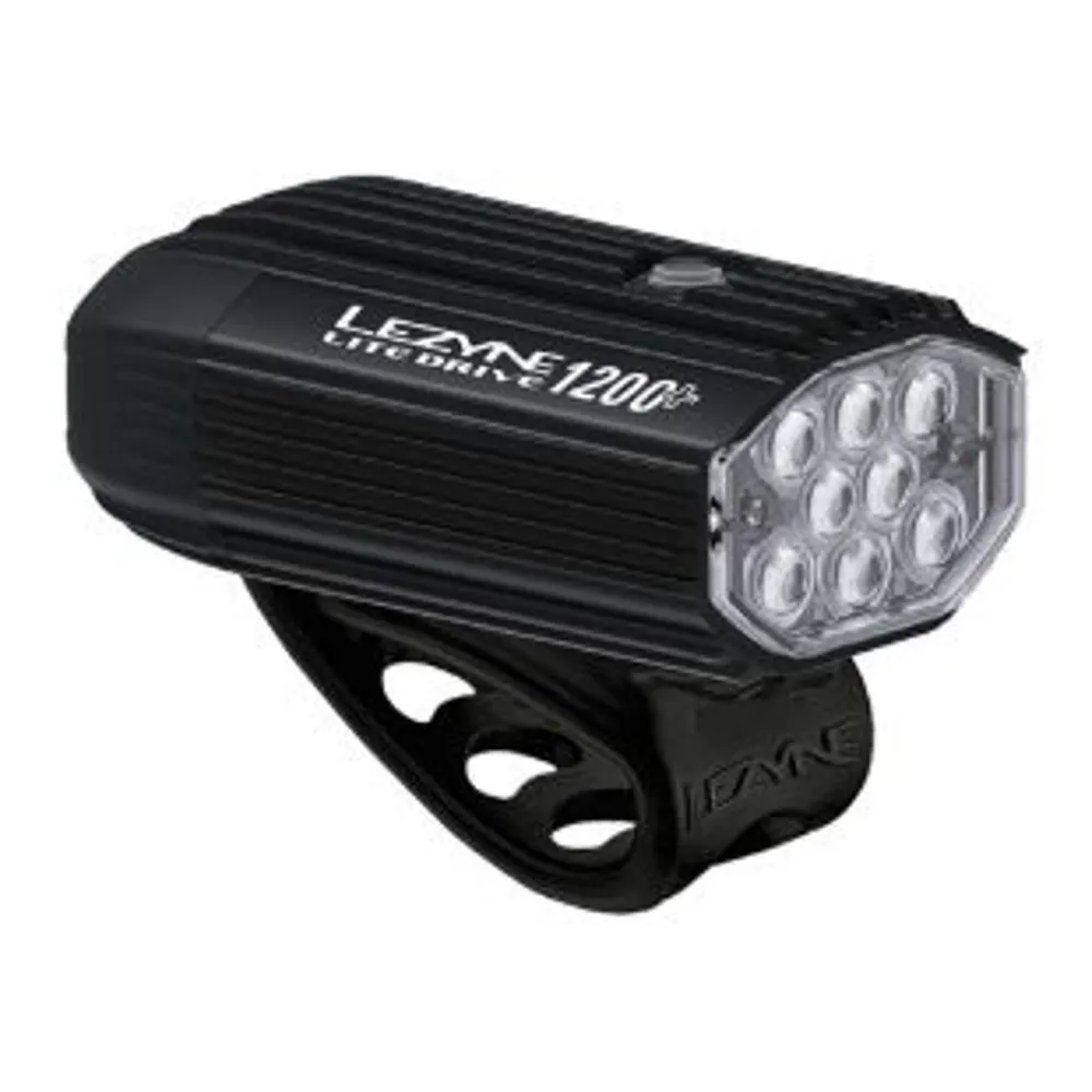 Lezyne Lite Drive 1200+ Front Light Satin Black