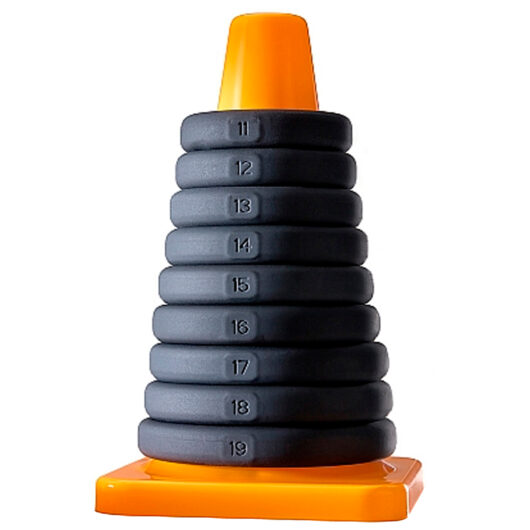 Perfect Fit Play Zone Cock Rings Set of 9 - Black