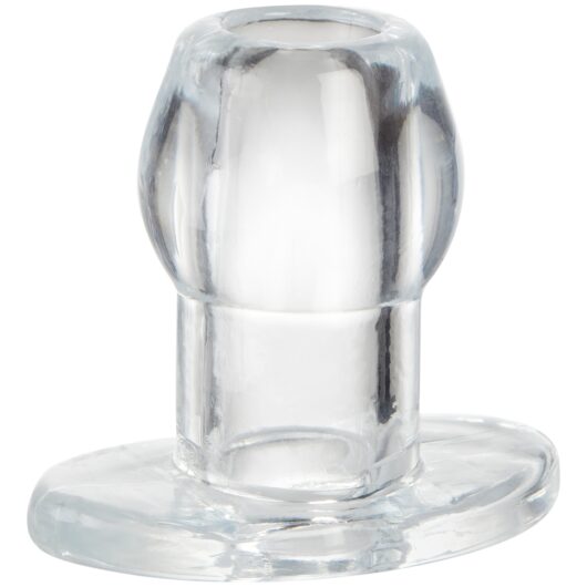 Perfect Fit Tunnel Butt Plug Medium Clear - Clear