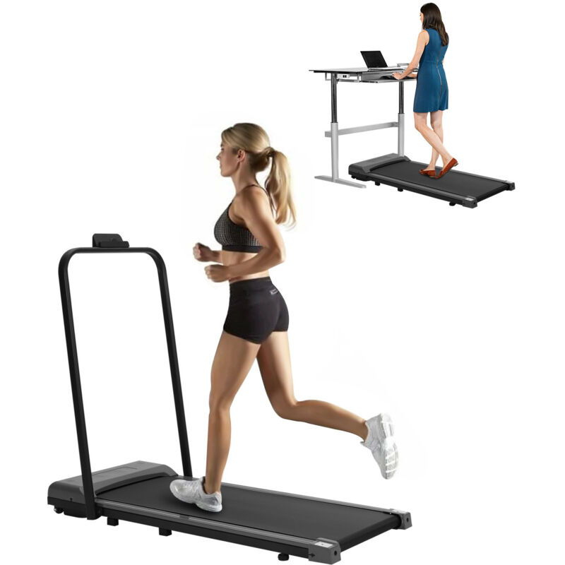 Trintion Folding Treadmill for Home, 2.5hp Walking Pad, Under Desk Treadmill for Workout with 1-10km/H, For Home/Office Fitness Exercise, 260 Lbs