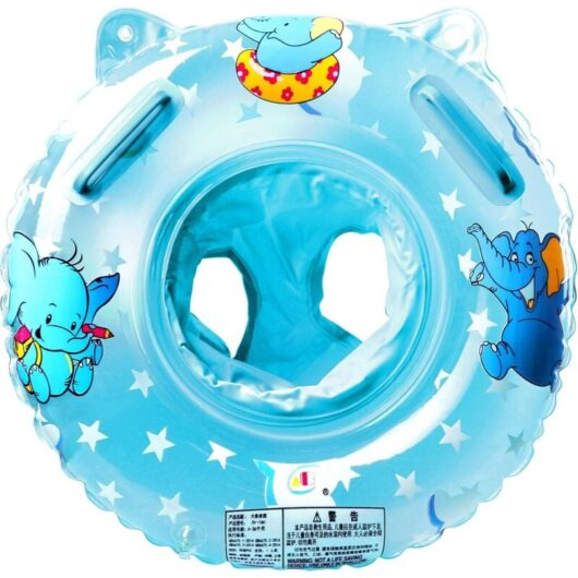 Adjustable Inflatable Baby Swimming Float, Inflatable Float, Children's Swimming Buoy, Swimming Trainer for Children 6 to 36 Months