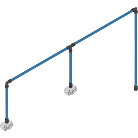 Sealey - CASKIT215 Speedfit 12m 2-Drop Air Supply System Kit 15mm