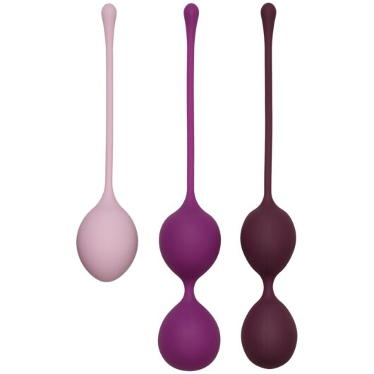 Amaysin Triple Kegel Exerciser Balls Set - Rose