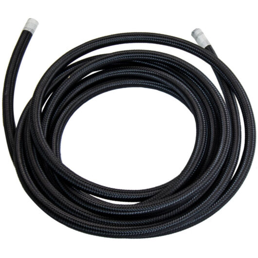 AN6 - 6AN Nylon Steel Braided OIL FUEL Line Fitting Hose End Adaptor KIT set