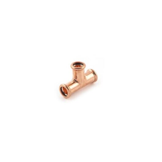 Buyaparcel - x10 15mm Copper Press Fit Equal Tee 15mm Connector wras Crimp Fitting