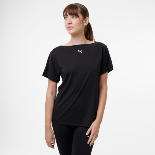 Women's Loose-fit Fitness T-shirt - Black