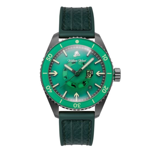 Fire Exit Man 41mm Mens Watch Green