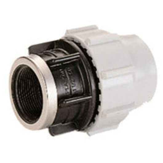 Plasson 25mm x 3/4" BSP Female Adaptor - PVC Irrigation Fitting