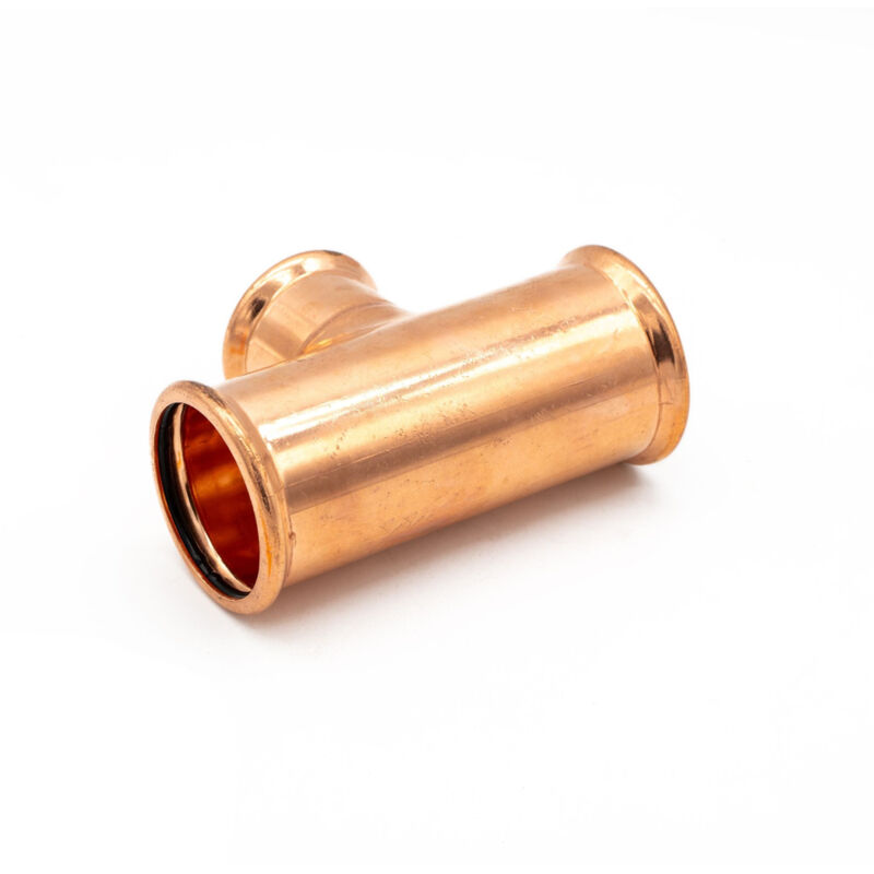 Premium Copper Press Fitting Branch Tee for Water & Gas