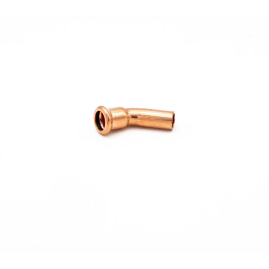 PrimaPress 15mm Copper 45° Obtuse Elbow - Flameless Fitting