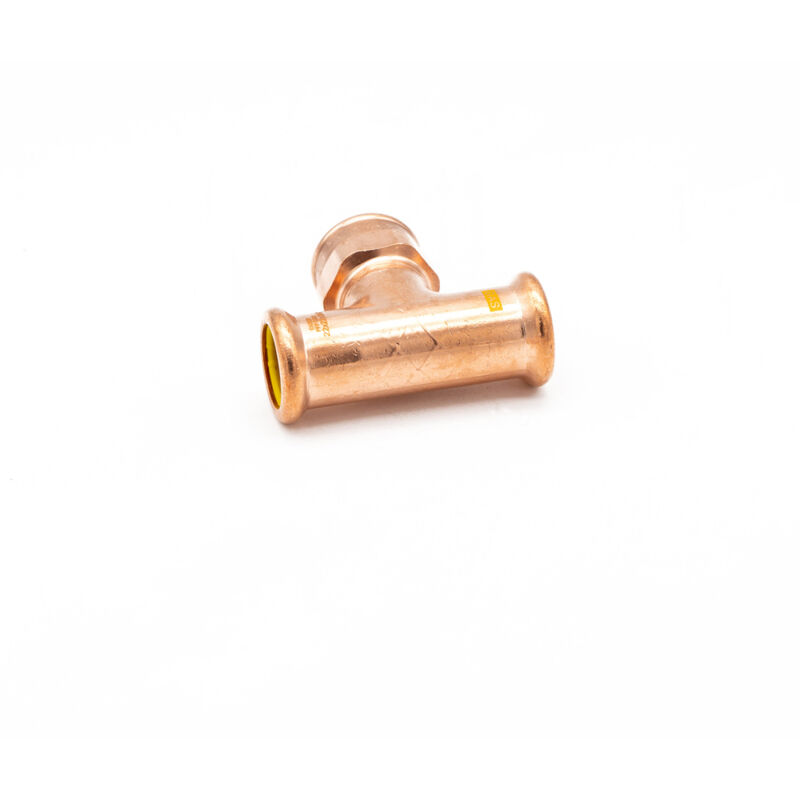 PrimaPress 22x22x3/4" FI Tee - Premium Copper Press Fitting