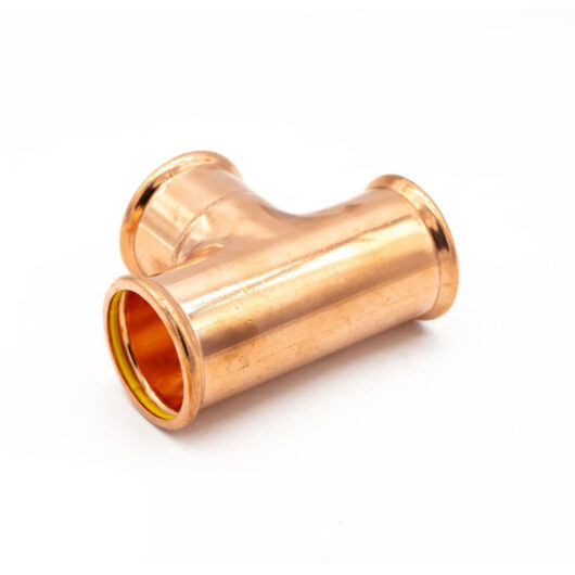 PrimaPress 54mm Copper Equal Tee Gas & Water Fitting