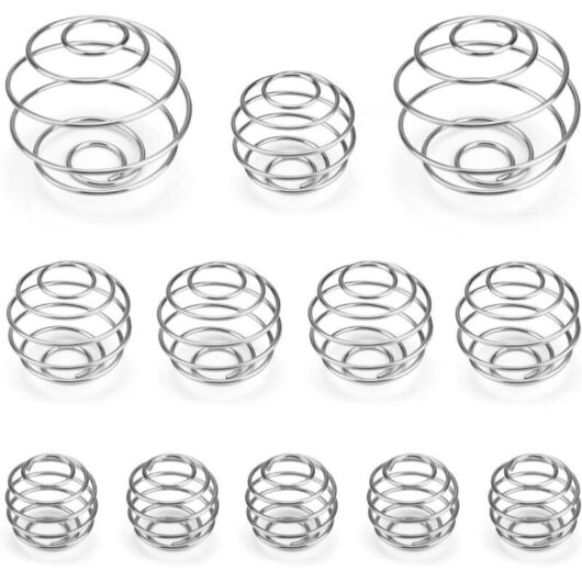 12-Piece Anti-Clump Baby Bottle Mixer, Baby Bottle Mixer, Mixer Ball in Three Sizes, Suitable for Wine Shakers, Sports Cups, and Glasses