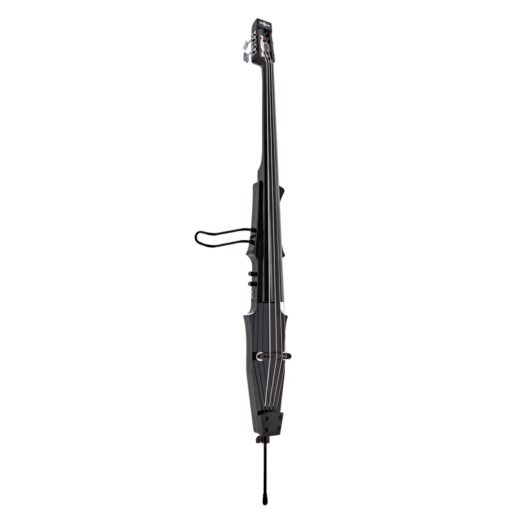 3/4 Size Electric Double Bass by Gear4music Black