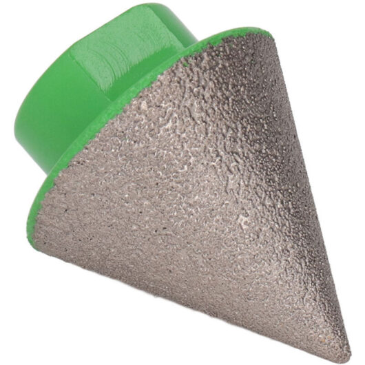 60 Degree Diamond Chamfer Bit, 80 Grit Drill Bit for Ceramic Marble, Easy Installation