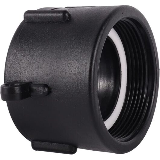 60mm IBC Adapter, Coarse Thread to 2", Tap Adapter, Hose Adapter, 1000 Liter Tank Fitting, for 1000L Tank Valve, Rainwater Tank, Container