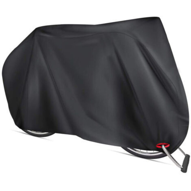 Bike Cover, 200 x 90 x 100 cm, Bicycle Garage with Lock Holes, High Quality Oxford Standards, Waterproof Protection Against Dust, Rain, Snow UV