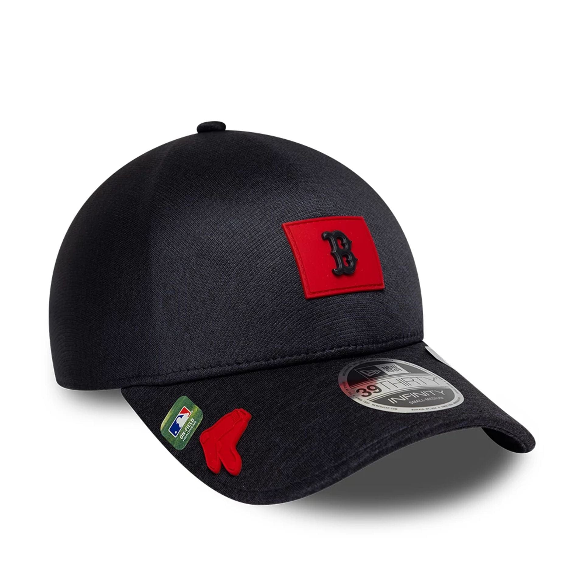 Boston Red Sox MLB Clubhouse Navy 39THIRTY Infinity Stretch Fit Cap New Era Cap adult unisex