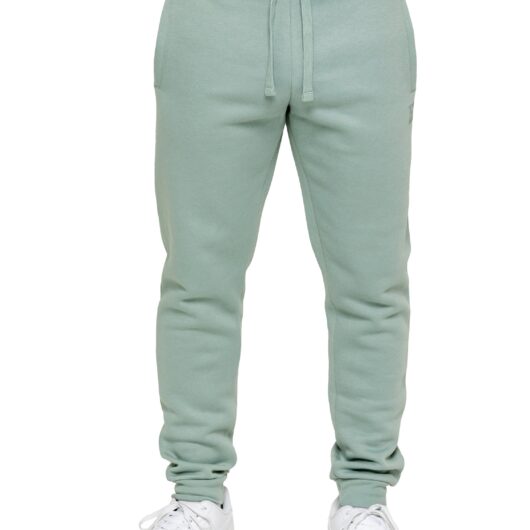 Enzo | Mens Regular Fit Joggers - Sage / S
