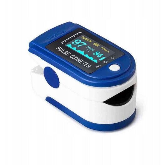 Finger Clip Pulse Oximeter Fingertip Oximeter (Blue)