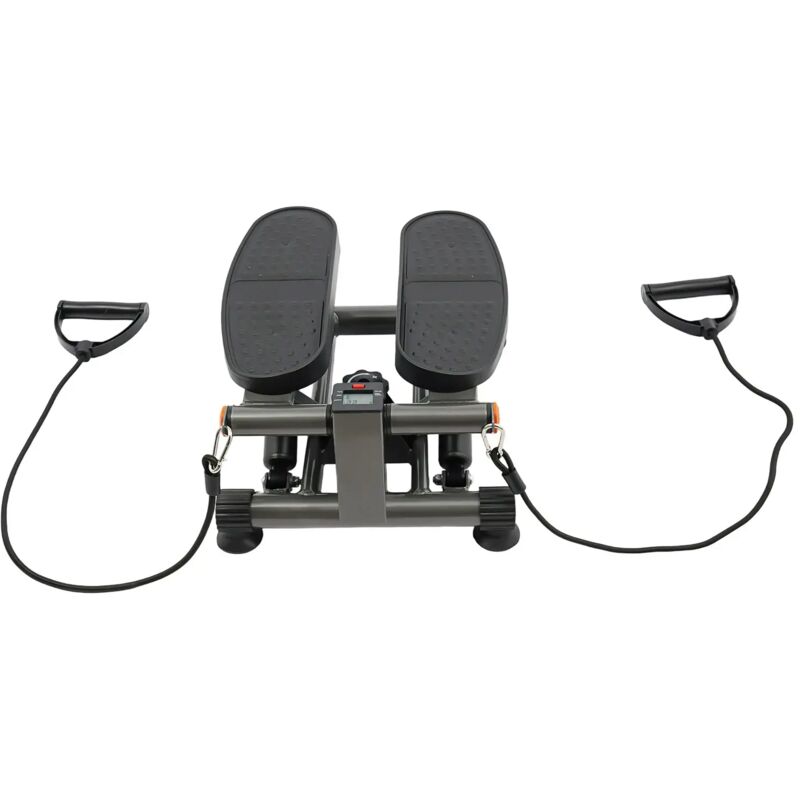 Hydraulic Twist Stepper LCD Display, Home Fitness w/ Detachable Ropes, for homes, home gyms, offices, fitness studios