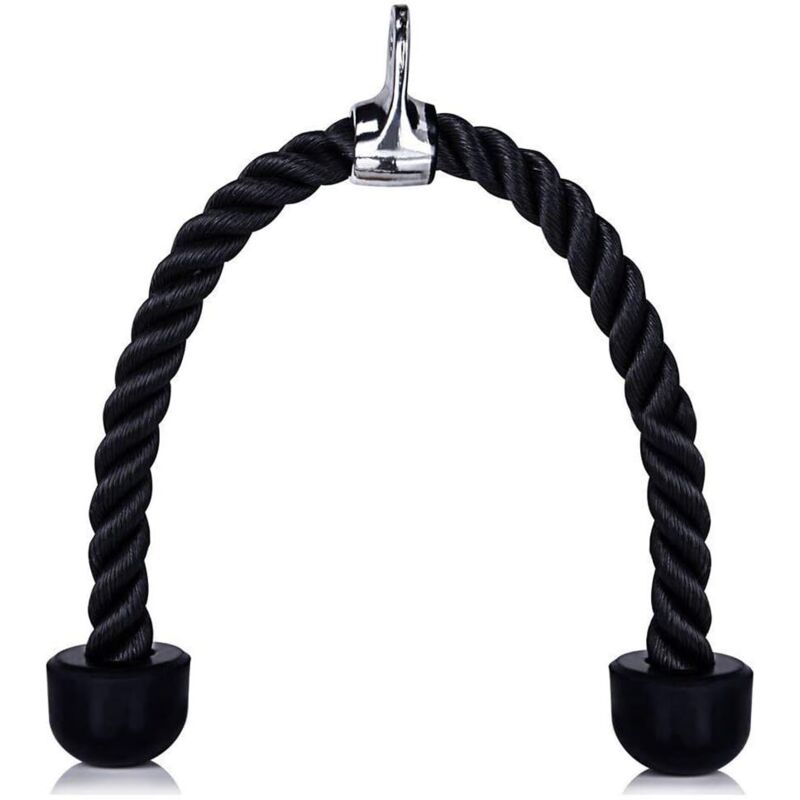 Triceps Rope Pull Cable, Easy to Grip and Non-Slip Cable Attachment for Gym Training Exercise