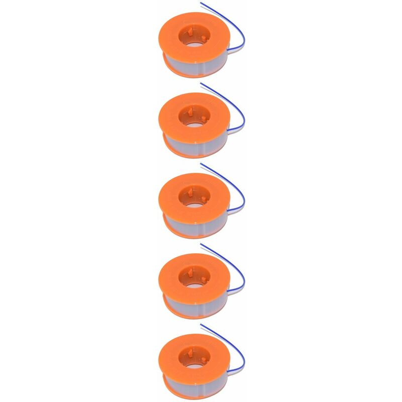 5 x Strimmer Trimmer Spool & Line Fits Bosch ART26 Easytrim
