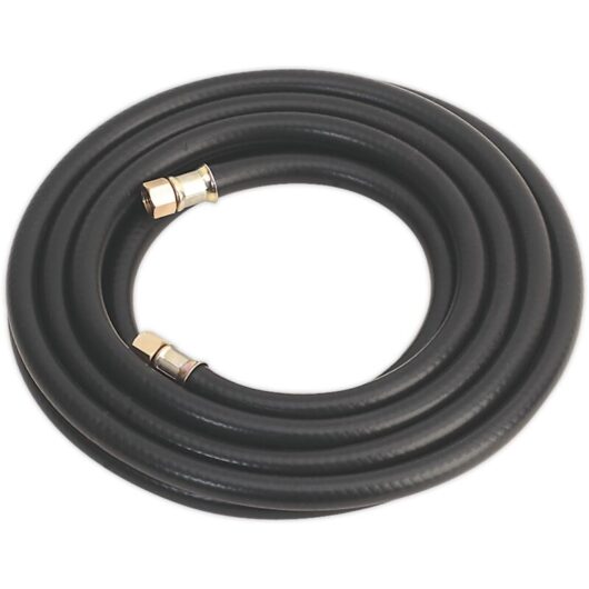 Air Hose 5M x 8MM with 1/4' bsp Unions Heavy-duty - Sealey