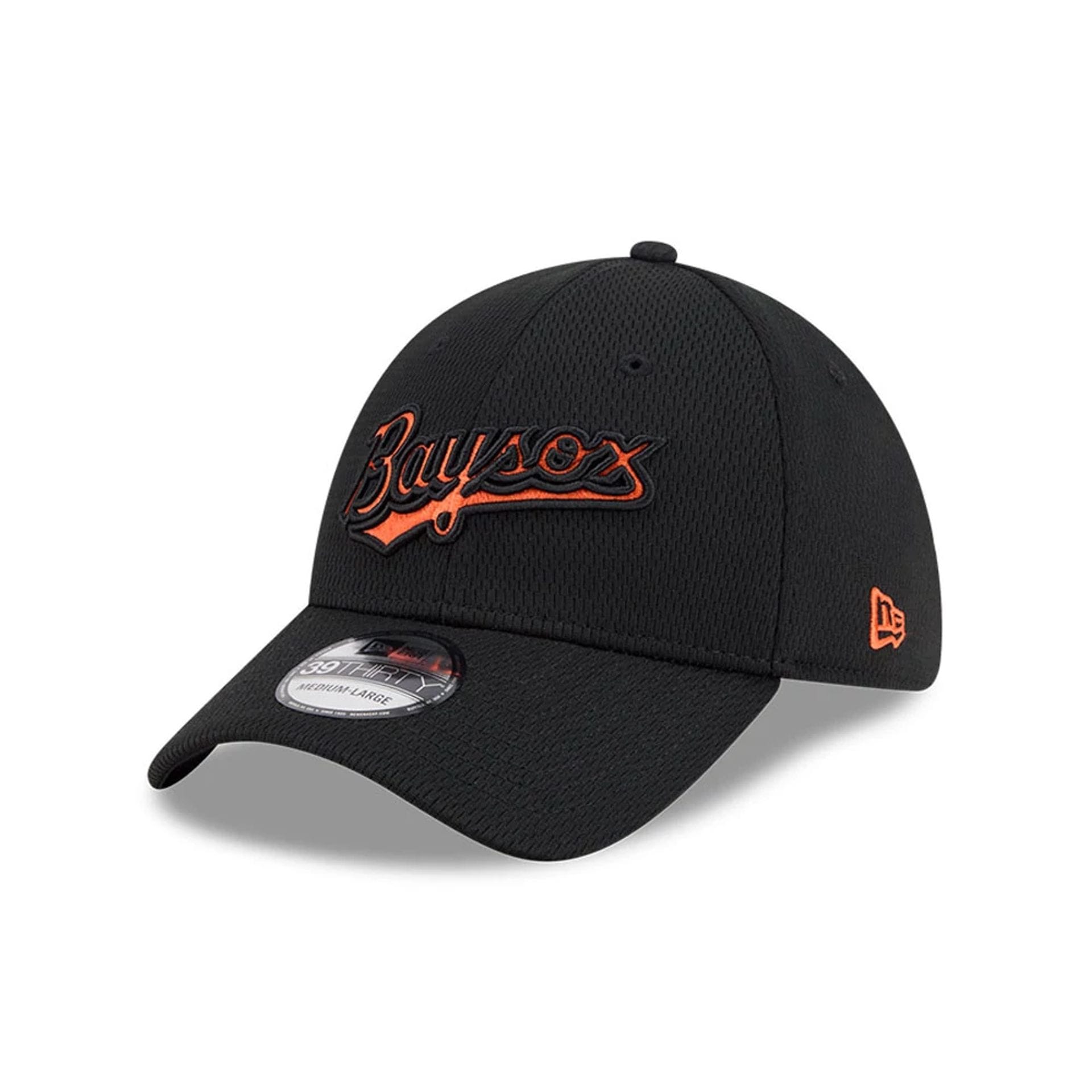 Chesapeake Baysox MiLB Batting Practice Black 39THIRTY Stretch Fit Cap New Era Cap adult unisex
