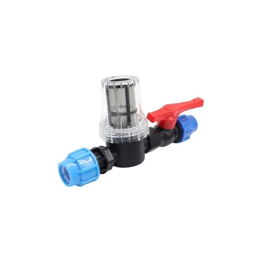 Csparkv - 20mm Drip Irrigation Fittings Switches Valve, Gate Valves with Barbed Lock Connector - Reusable Drip Irrigation Valves,Automatic Irrigation